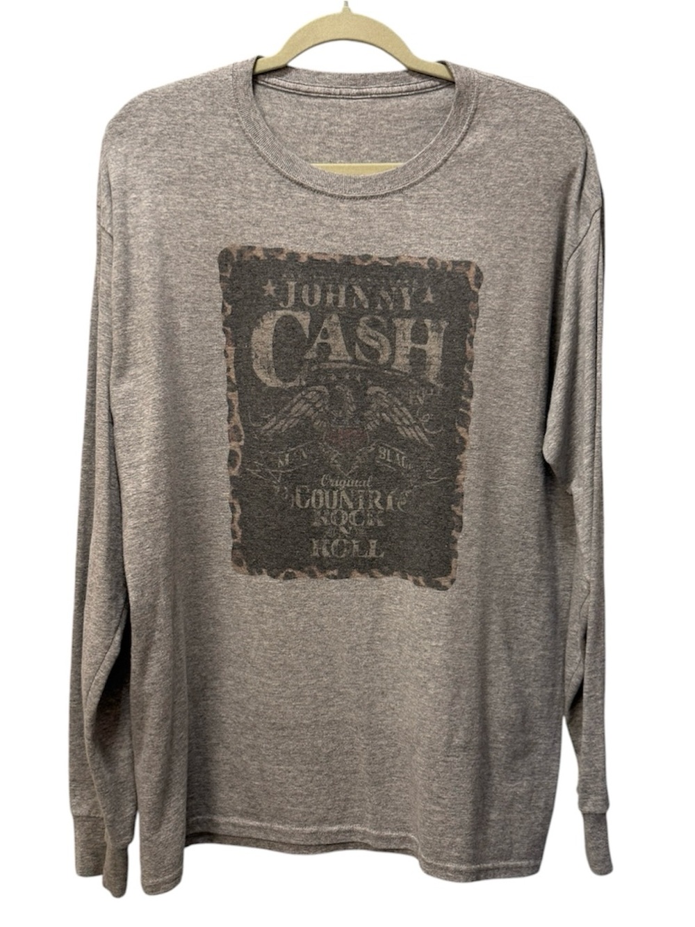 Johnny Cash Graphic Long-Sleeve Tee